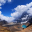 lagunas en el paso salkantay