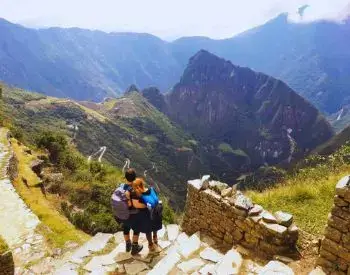 Inti Punku o Puerta del Sol en el Camino Inca