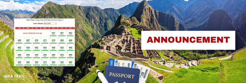 Inca Trail Opening Season 2025