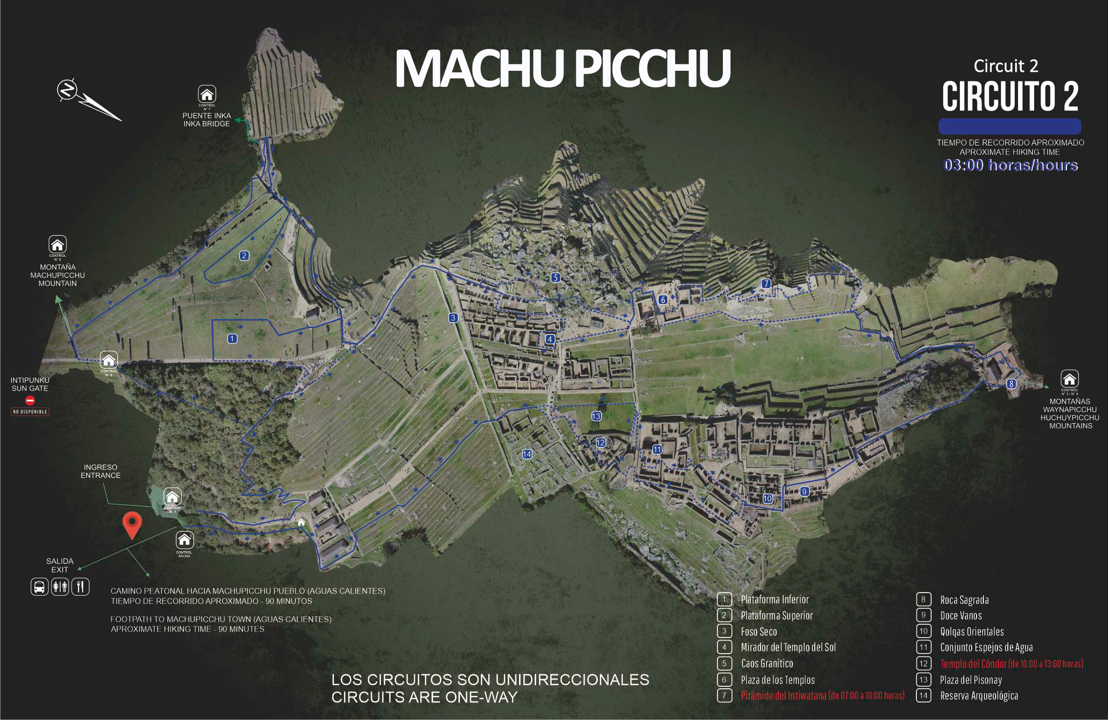 machu picchu circuit 2 tour