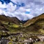 Valle rumbo al Paso del Condor