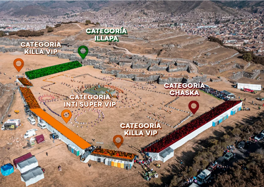 Inti Raymi 2026 «Festival del Sol» Full day mapa